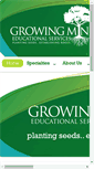 Mobile Screenshot of growingmindsllc.com